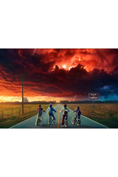 Zumzeria Tablou Canvas Stranger Things, 80x50cm, tablou1364, ®