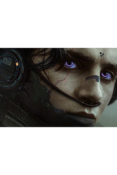Zumzeria Πίνακας σε καμβά Dune X Cyberpunk, 80x50εκ., tableou827,