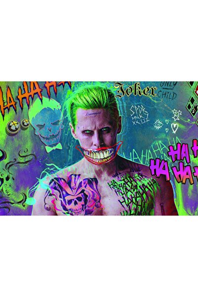 Zumzeria Tablou Canvas Joker Damaged , 80x50cm, Zumzeria ®