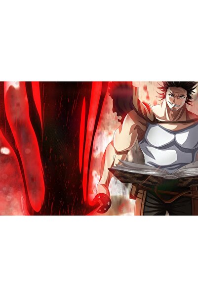 Zumzeria Tablou Canvas Black Clover Yami Sword, 80x50cm, Zumzeria ®