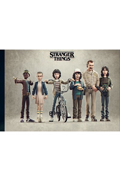 Zumzeria Tablou καμβάς Stranger Things Σεζόν 4 έργο τέχνης, 80x50εκ., tablou1...