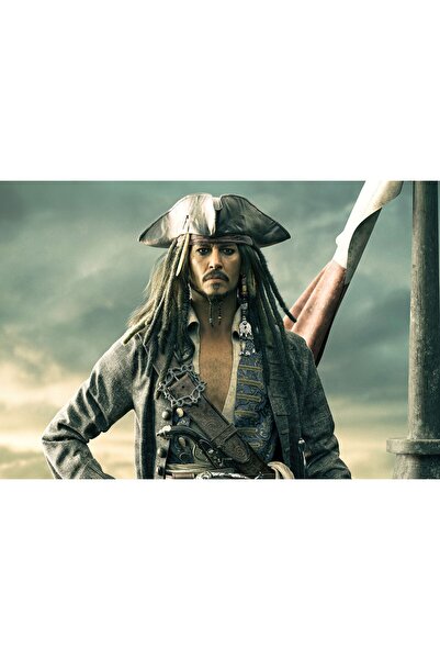 Zumzeria Πίνακας σε καμβά Jack Sparrow, 80x50εκ., tableau900,