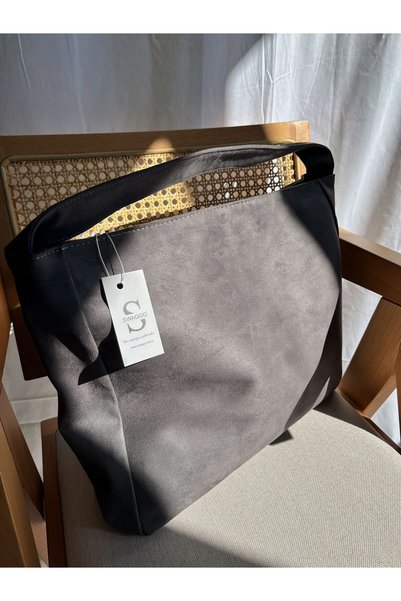 Swaggo collections Women's Suede Casual Shopper Bag
