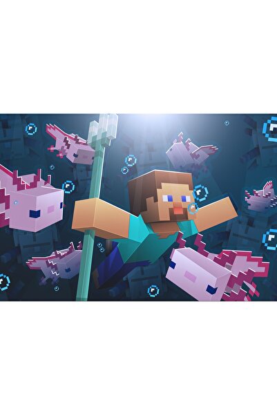 Zumzeria Canvas Painting Minecraft, 80x50cm, tableou450,