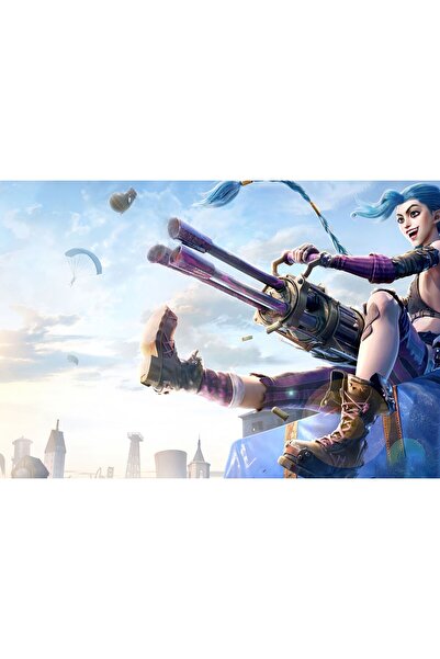 OEM Posterul PUBG Jinx este aici, 61x90cm, poster1507, Zumzeria