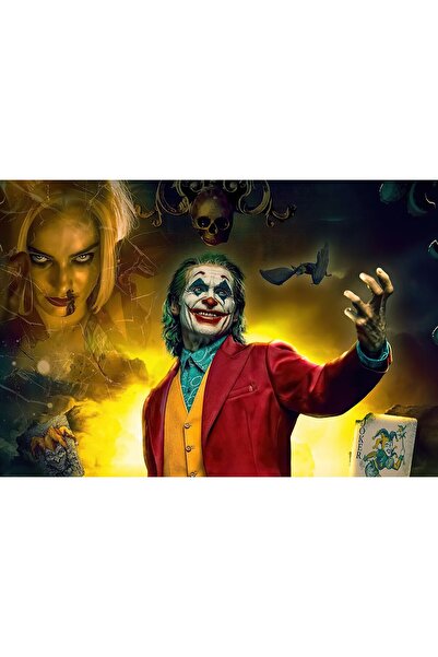 Zumzeria Tablou Canvas Joker Joaquin Phoenix Illustration, 80x50cm, tablou1138, ®