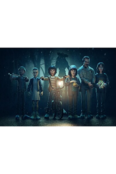 Zumzeria Tablou Καμβάς Stranger Things Σεζόν 4 Τέχνη, 80x50εκ., tablou1372,