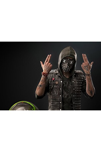 Zumzeria Tablou pânză Watch Dogs 2 Hacker, 80x50cm,