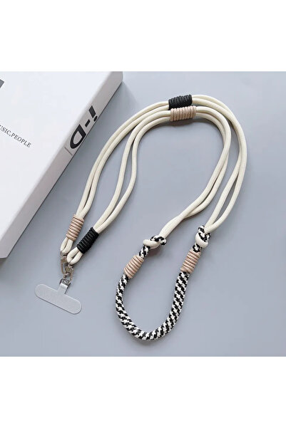 Choice حبل عالمي للهاتف المحمول ثنائي اللون من البوليستر/النايلون 12 بتصميم م...