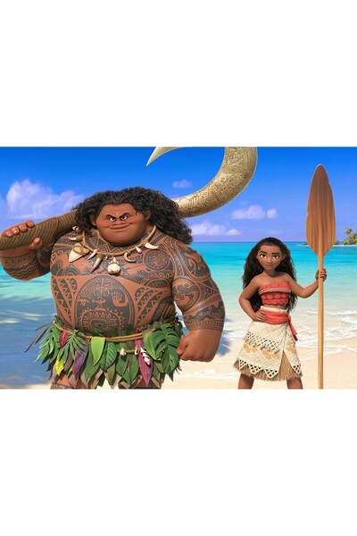 Zumzeria Pictură pe pânză cu filmul Moana, 80x50cm,