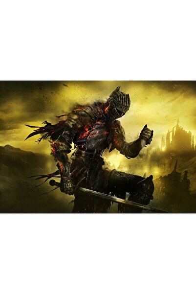 Zumzeria Tablou pânză Dark Souls III, 80x50cm,