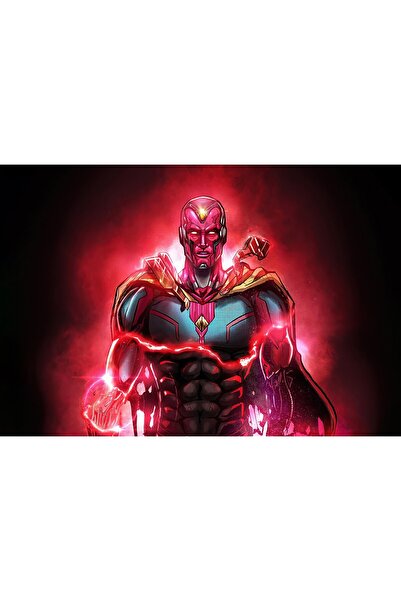 Zumzeria Tablou Canvas Vision de la Wandavision, 80x50cm, tablou541, Zumzeria ®