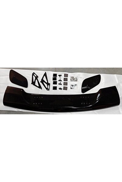 autogp Dtm yüksek bagaj üstü spoiler alüminyum pianoblack boyalı