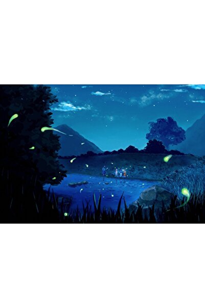 Zumzeria Pictură pe pânză Naruto Kakashi și Echipa 7, 80x50cm,