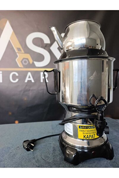 Aldente 3.5 Liter Plain Electric Samovar Tea Maker