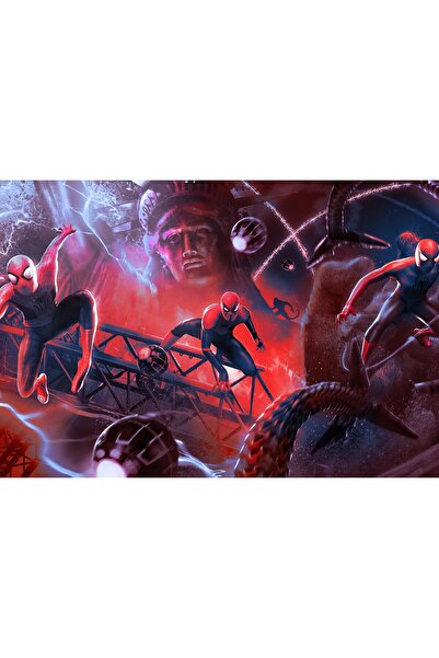 Zumzeria Tablou Canvas Spiderman No Way Home 2022, 80x50cm, tablou622, Zumzer...