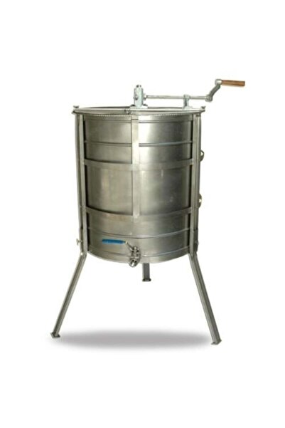 arıcılık Bal Süzme Sağım Makinesi Krom Kaliteli Manuel 304 Kalite 4lü