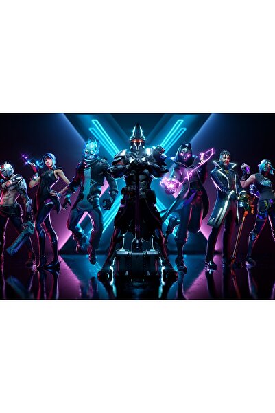 Zumzeria Pictură pe pânză Fortnite, 80x50cm, tableau435,