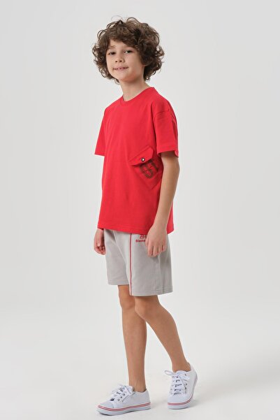 Black One Boy's Bottom Shorts Set