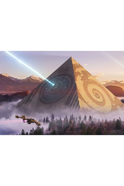 OEM Poster Pyramids Scifi, 61x90cm, poster2419, Zumzeria