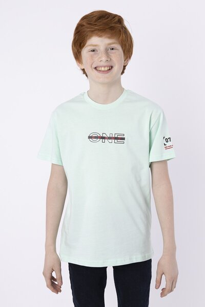 Black One 100% бавовняна тканина супрем, чоловіча дитяча футболка з інжекційн...