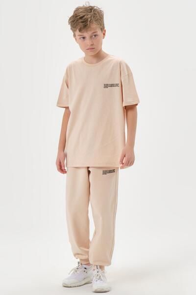 Black One Men's Summer Bike Collar - Combed Cotton Single Jersey, Print Detail, Double Pocket, Adjustable Waist Elastic