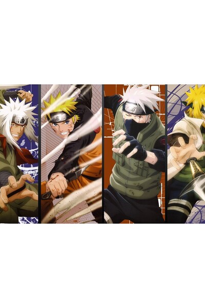 OEM Poster Naruto și prietenii, 61x90cm, poster2418, Zumzeria