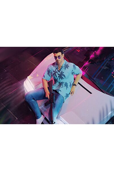 OEM Posterul Tommy Vercetti GTA Vice City, 61x90cm, poster1851, Zumzeria