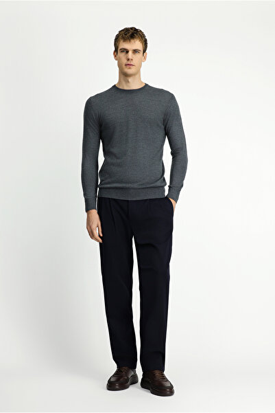Kiğılı Crew Neck Regular Fit Wool Knitwear Sweater