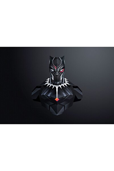 OEM Poster Pantera Neagră Minimal Art, 61x90cm, poster2155, Zumzeria