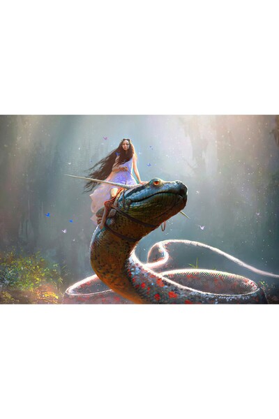 Zumzeria Καμβάς Tablou Μια Δρυάδα από τον Παλιό Κόσμο, 80x50εκ., tablou825,