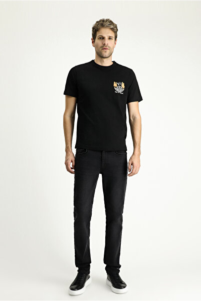 Kiğılı Βαμβακερό μπλουζάκι Regular Fit Printed Single Jersey - Crew Neck