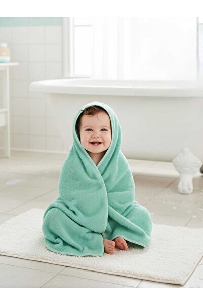 PAMUK HANIM منفذ - منشفة حمام للأطفال حديثي الولادة مصنوعة من القطن بنسبة 100...