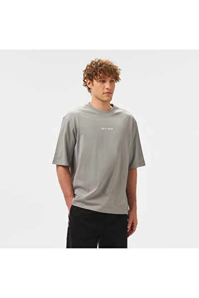 United 4 United4 Classic Erkek Gri T-Shirt