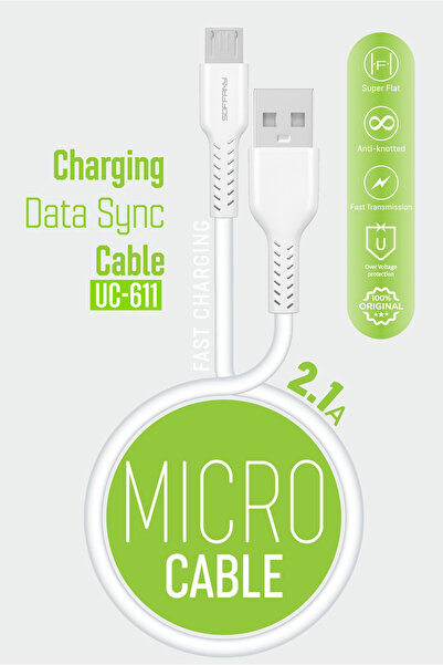 Soffany UC-611 Micro USB Data Kablosu
