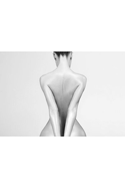 Zumzeria Tablou Canvas Woman Back Nude Art, 80x50cm, tabloucanvas107, ®