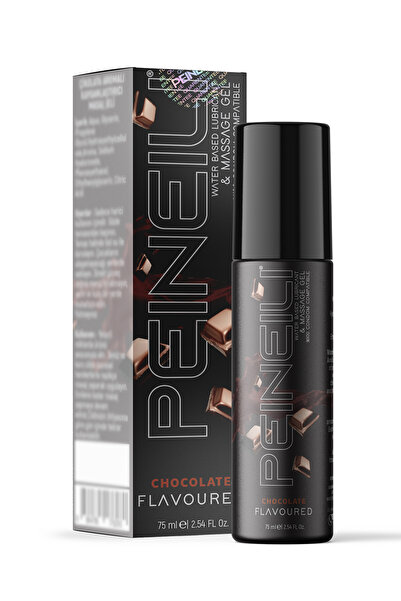 PEINEILI Çikolata Aromalı Su Bazlı Jel Masaj Jeli Kayganlaştırıcı Jel 75 ml