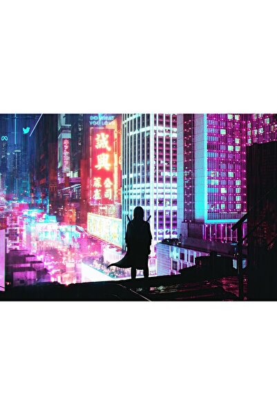 OEM Poster At Neo Night, 61x90cm, poster2497, Zumzeria