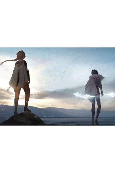 OEM Poster Aether Kaeya Genshin Impact, 61x90cm, poster2494, Zumzeria