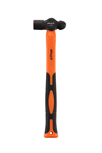 Lawazim Pro7 Ball Peen Hammer 0.5lb Fiber Handle for Mechanics and Metal Fabrication