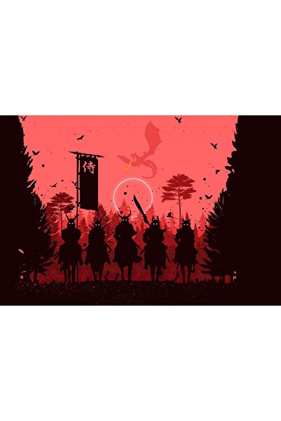 Zumzeria Tablou Canvas Game of Thrones Regele Nopții și Umbătorii Albi, 80x50...