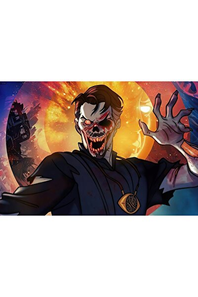 Zumzeria Tablou Canvas Doctor Strange What If, 80x50cm, tablou1567,