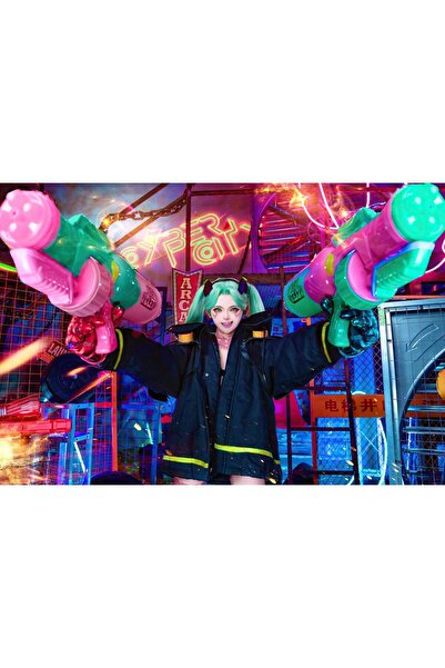 OEM Poster Rebecca Cosplay Cyberpunk Edgerunners, 61x90cm, poster2751, Zumzeria