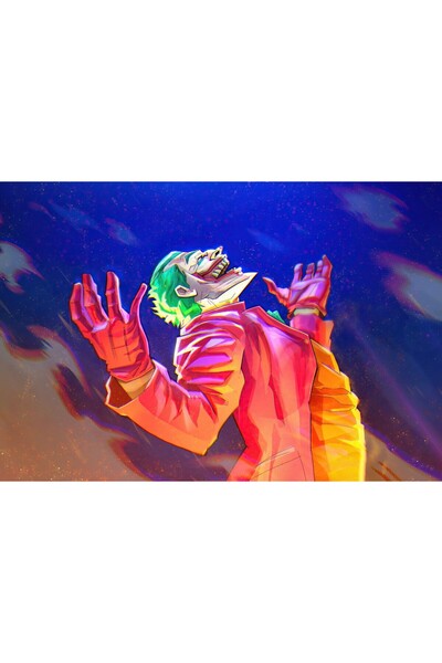 OEM Poster The Joker Laugh, 61x90cm, poster2537, Zumzeria ®