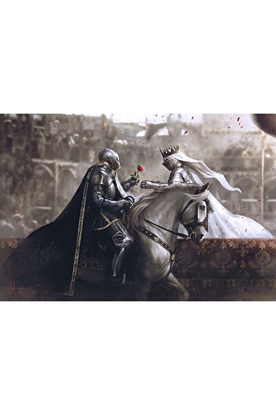 OEM Poster Knight Armor Rose, 61x90cm, poster2219, Zumzeria ®