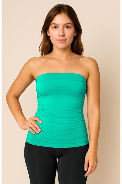 Merlot Strapless Knitted Women's Athlete - Basic Model