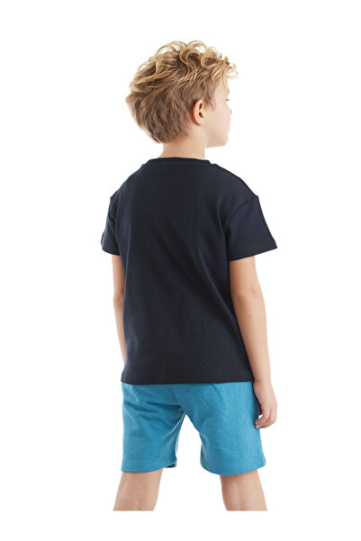 MSHB&G Boy's Summer Planets póló és rövidnadrág szett