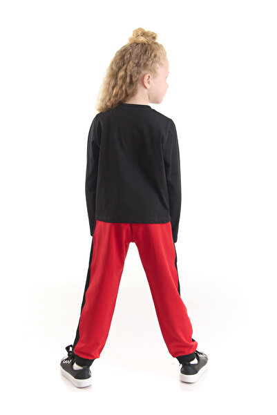 MSHB&G Rock Cat Girls' Trousers T-shirt Set