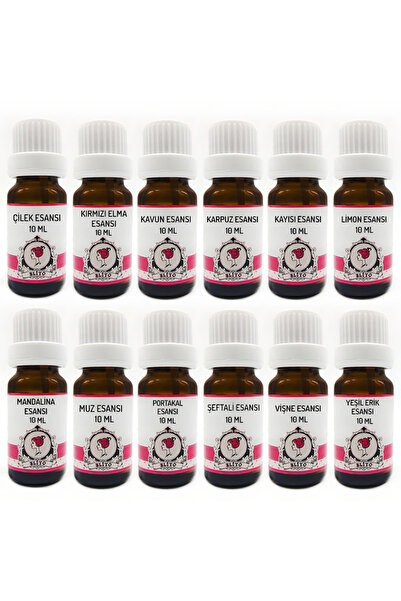 elito Meyve Esansları Seti 12 Parça