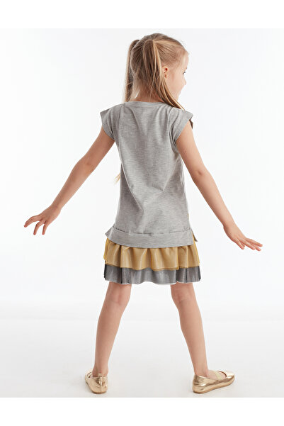 Denokids Mini Leopard Girl's Dress